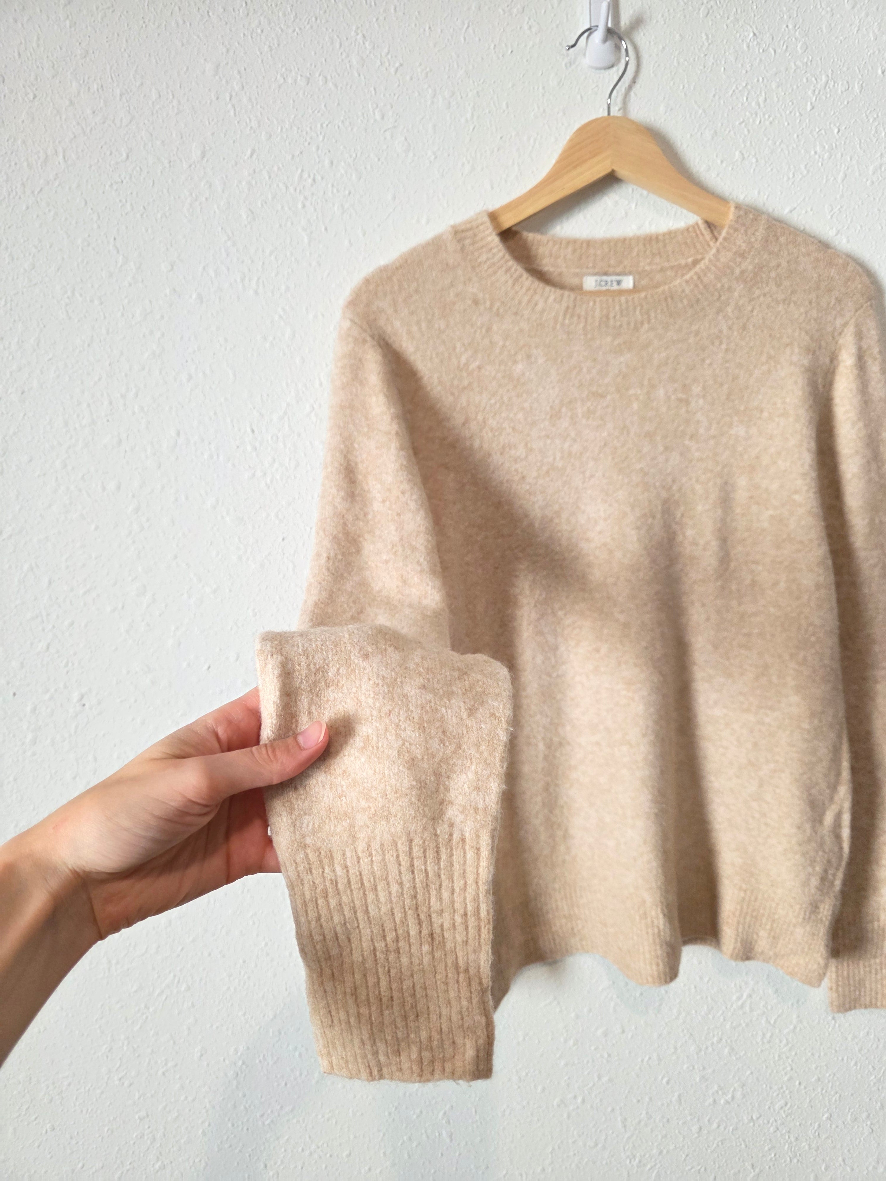 J.Crew Cozy Crewneck Sweater (S)