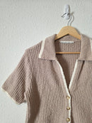 NEW Abercrombie Collared Knit Top (S)