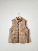 Gap Brown Puffer Vest (L)