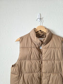 Gap Brown Puffer Vest (L)