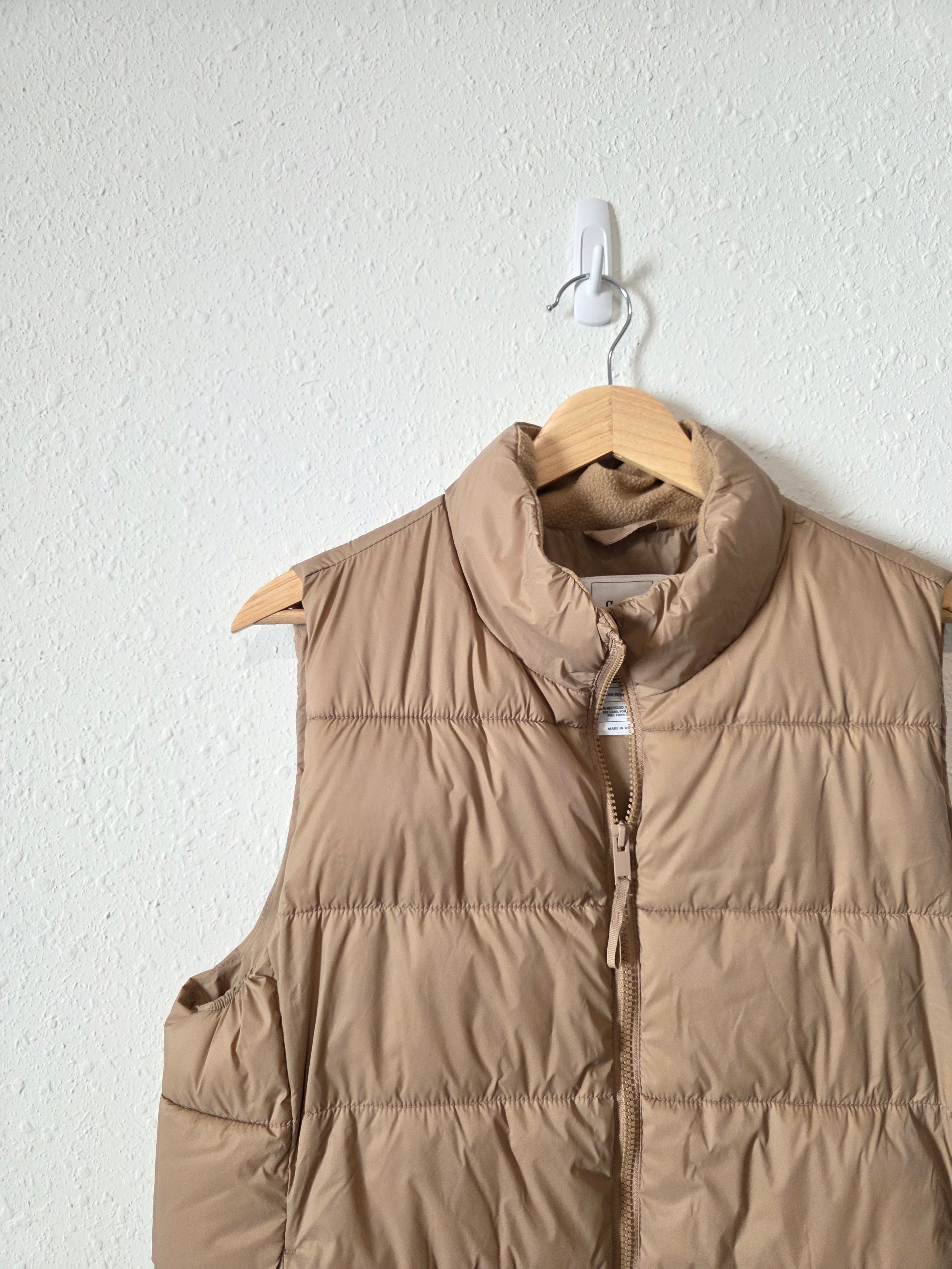 Gap Brown Puffer Vest (L)