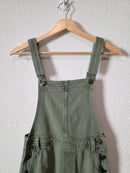 Aerie Green Relaxed Overalls (XS)