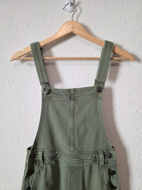 Aerie Green Relaxed Overalls (XS)