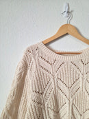 Chunky Chenille Knit Sweater (3X)