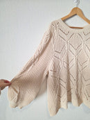 Chunky Chenille Knit Sweater (3X)