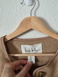 Wool Blend Lightweight Jacket (S)