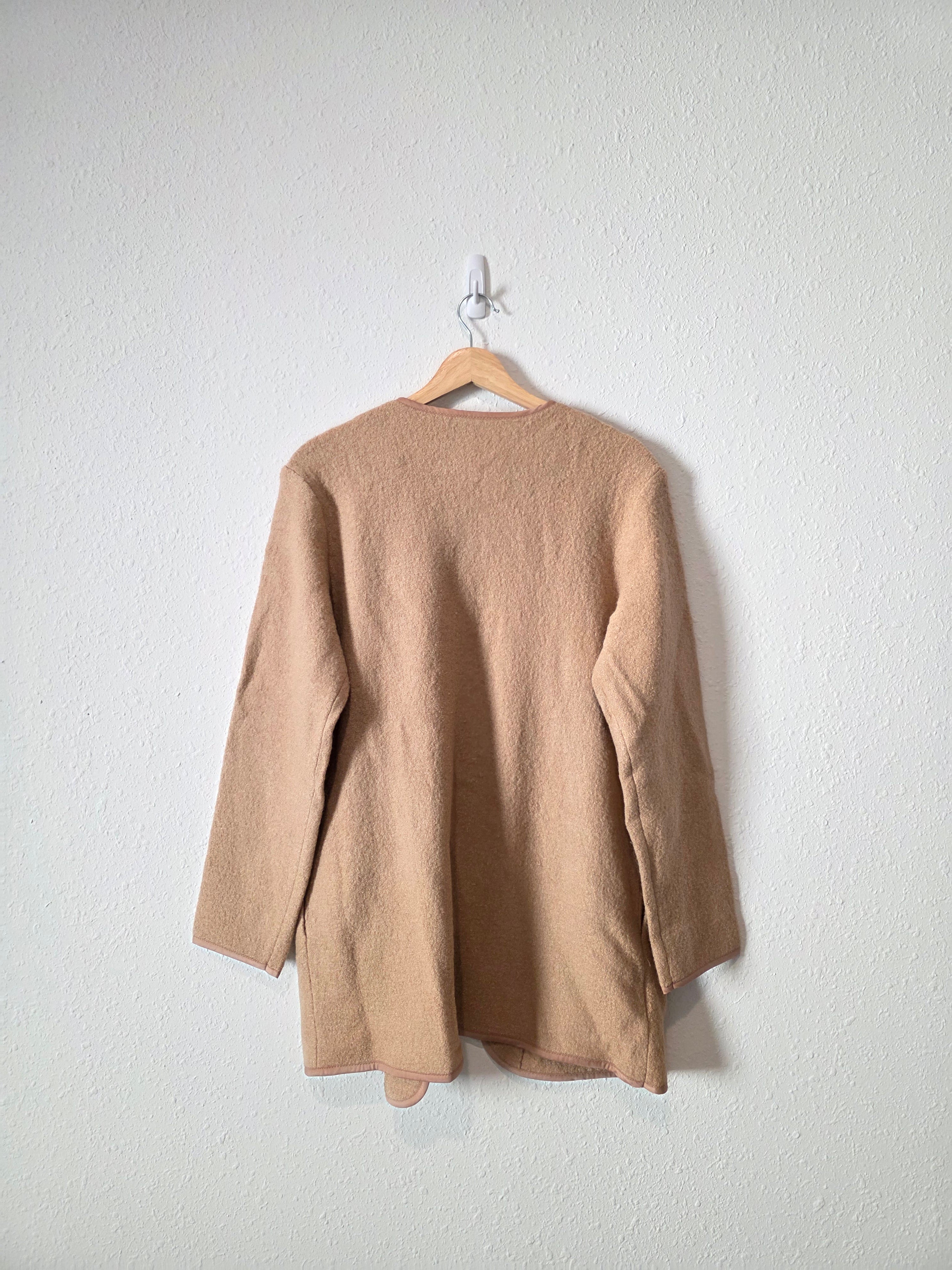 Wool Blend Lightweight Jacket (S)