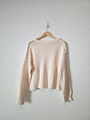 By Together Cream Cotton Sweater (S)