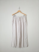 Splendid Linen Blend Wide Leg Pants (L)