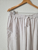 Splendid Linen Blend Wide Leg Pants (L)