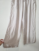 Splendid Linen Blend Wide Leg Pants (L)