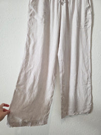Splendid Linen Blend Wide Leg Pants (L)