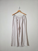 Splendid Linen Blend Wide Leg Pants (L)