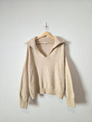 Topshop Oversized Collared Sweater (M)