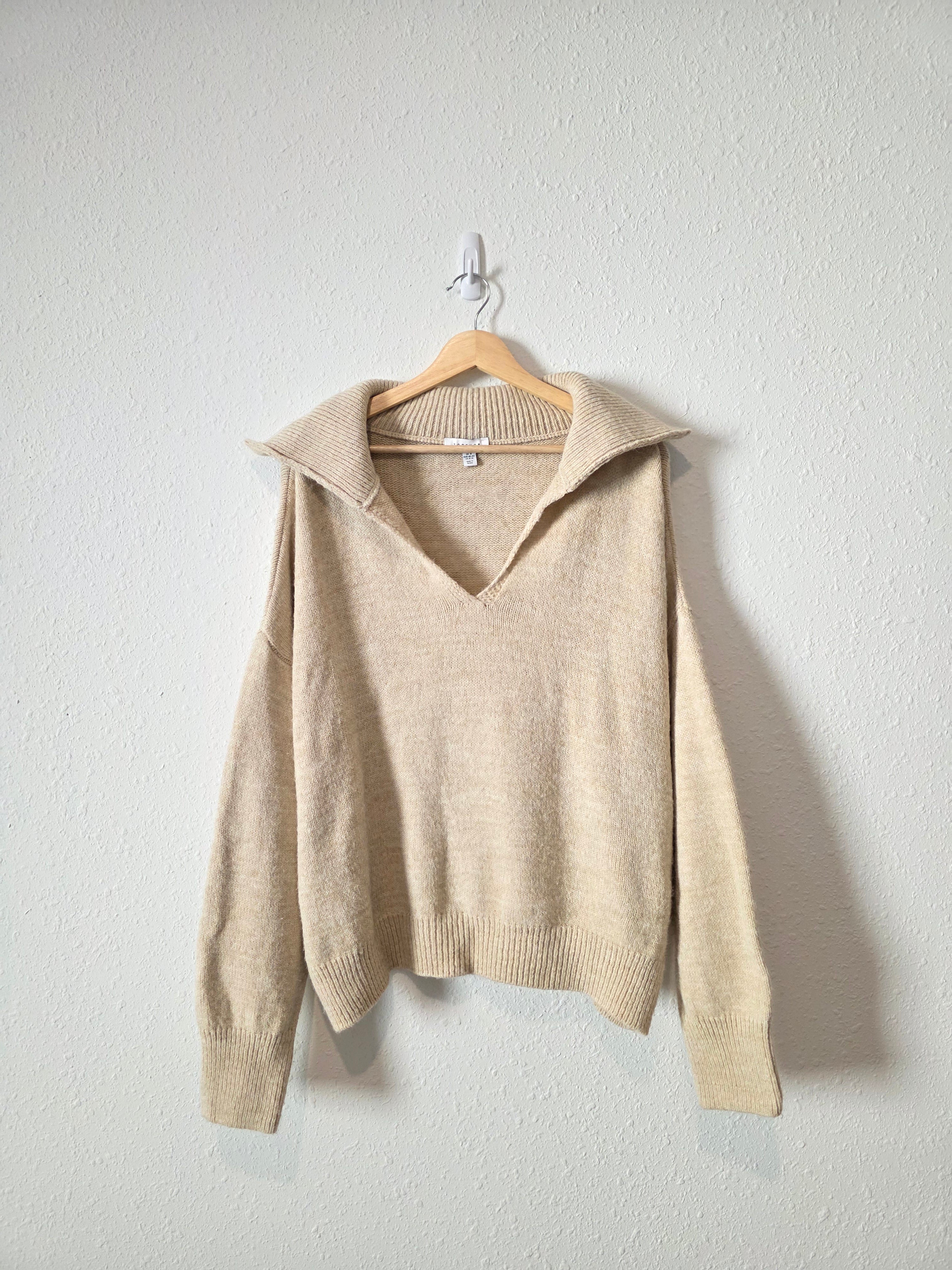 Topshop Oversized Collared Sweater (M)