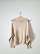 Topshop Oversized Collared Sweater (M)