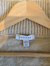 Topshop Oversized Collared Sweater (M)