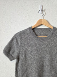 Quince Gray Cashmere Sweater Tee (XS)