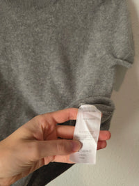 Quince Gray Cashmere Sweater Tee (XS)