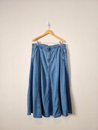 Denim Circle Maxi Skirt (16)