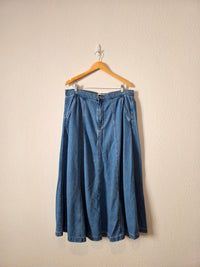 Denim Circle Maxi Skirt (16)