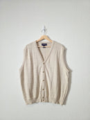 Vintage Cotton Sweater Vest (L)