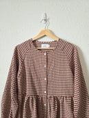 Things Between Gingham Mini Dress (S)