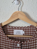 Things Between Gingham Mini Dress (S)