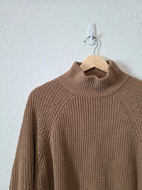 Abercrombie Brown Mockneck Sweater (XS)