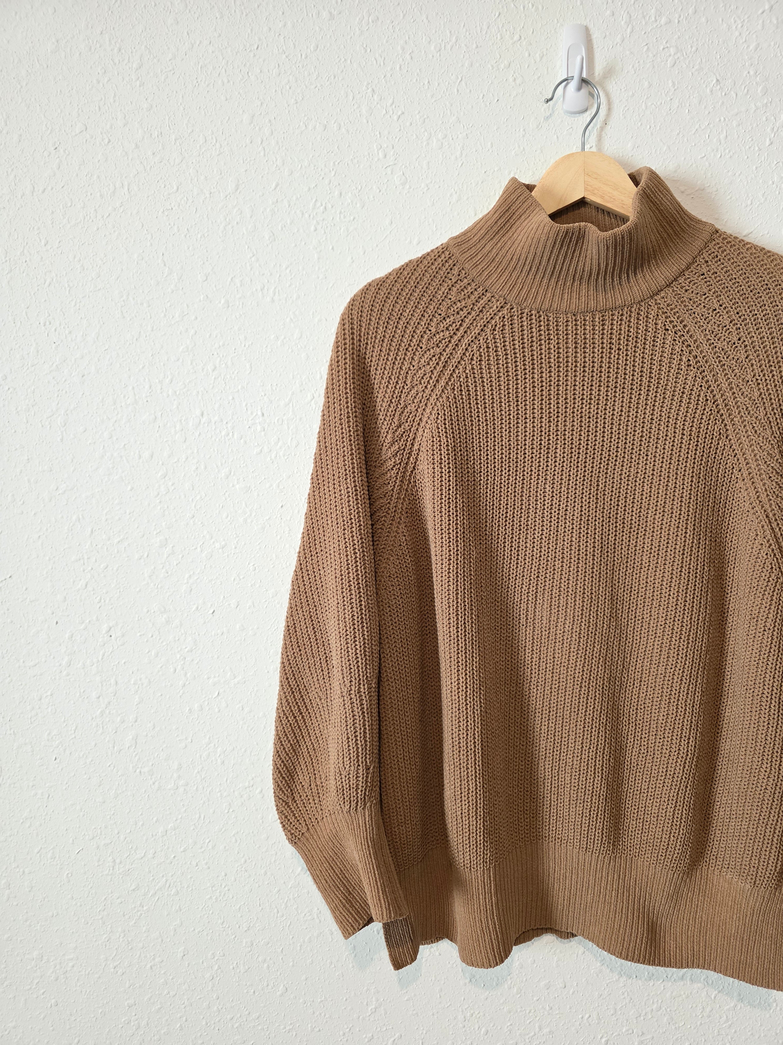 Abercrombie Brown Mockneck Sweater (XS)