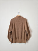 Abercrombie Brown Mockneck Sweater (XS)