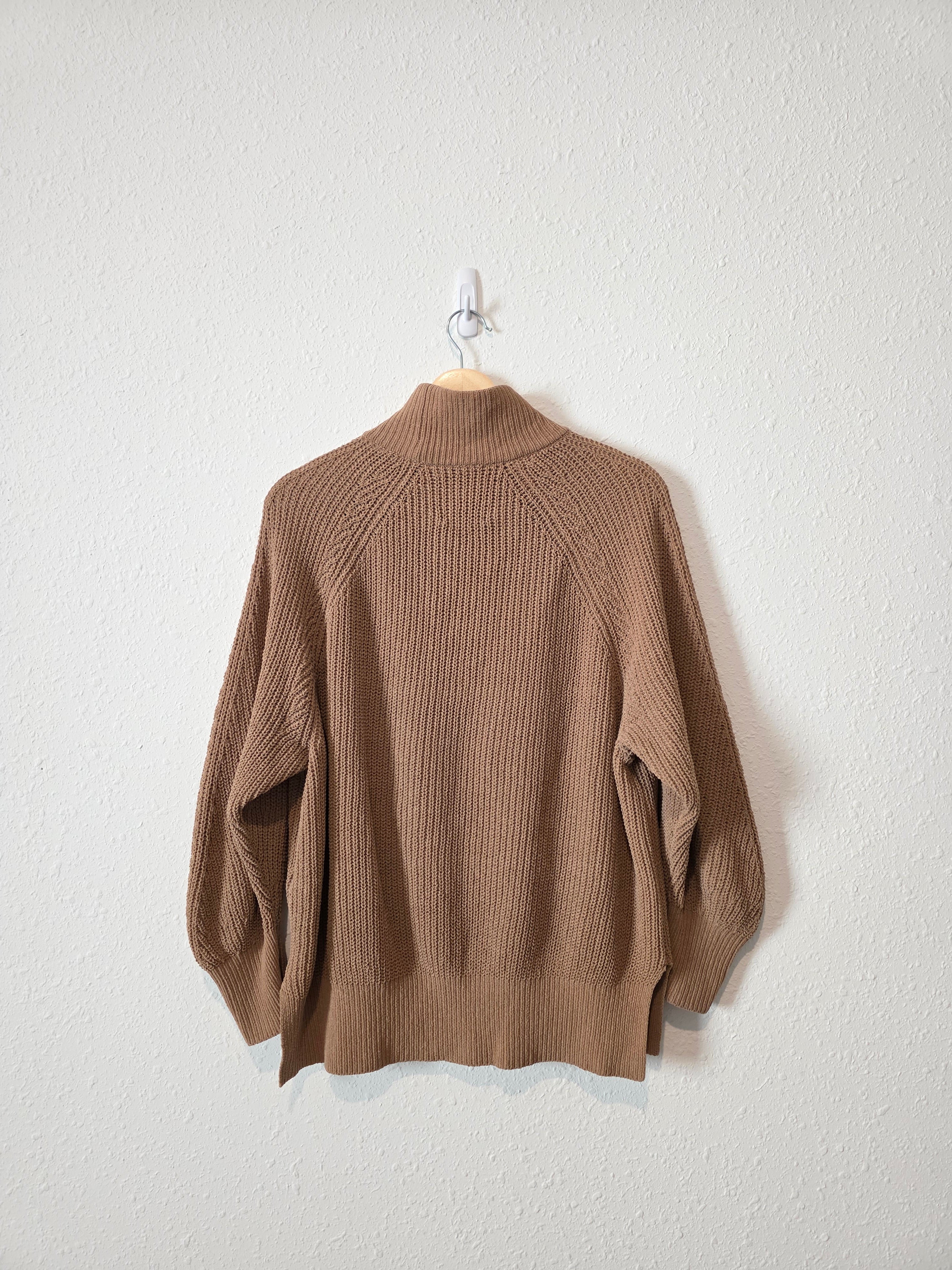 Abercrombie Brown Mockneck Sweater (XS)