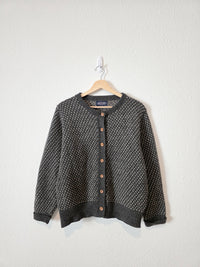 Vintage Lands End Wool Sweater (L)