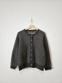 Vintage Lands End Wool Sweater (L)