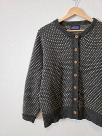 Vintage Lands End Wool Sweater (L)
