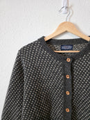 Vintage Lands End Wool Sweater (L)