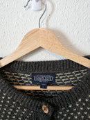 Vintage Lands End Wool Sweater (L)