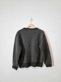 Vintage Lands End Wool Sweater (L)
