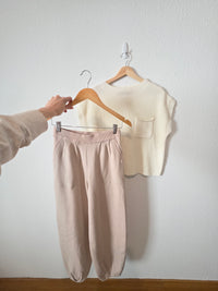 Neutral Knit Matching Set (S)