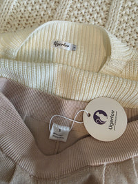 Neutral Knit Matching Set (S)