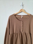 Wishlist Waffle Babydoll Top (S/M)