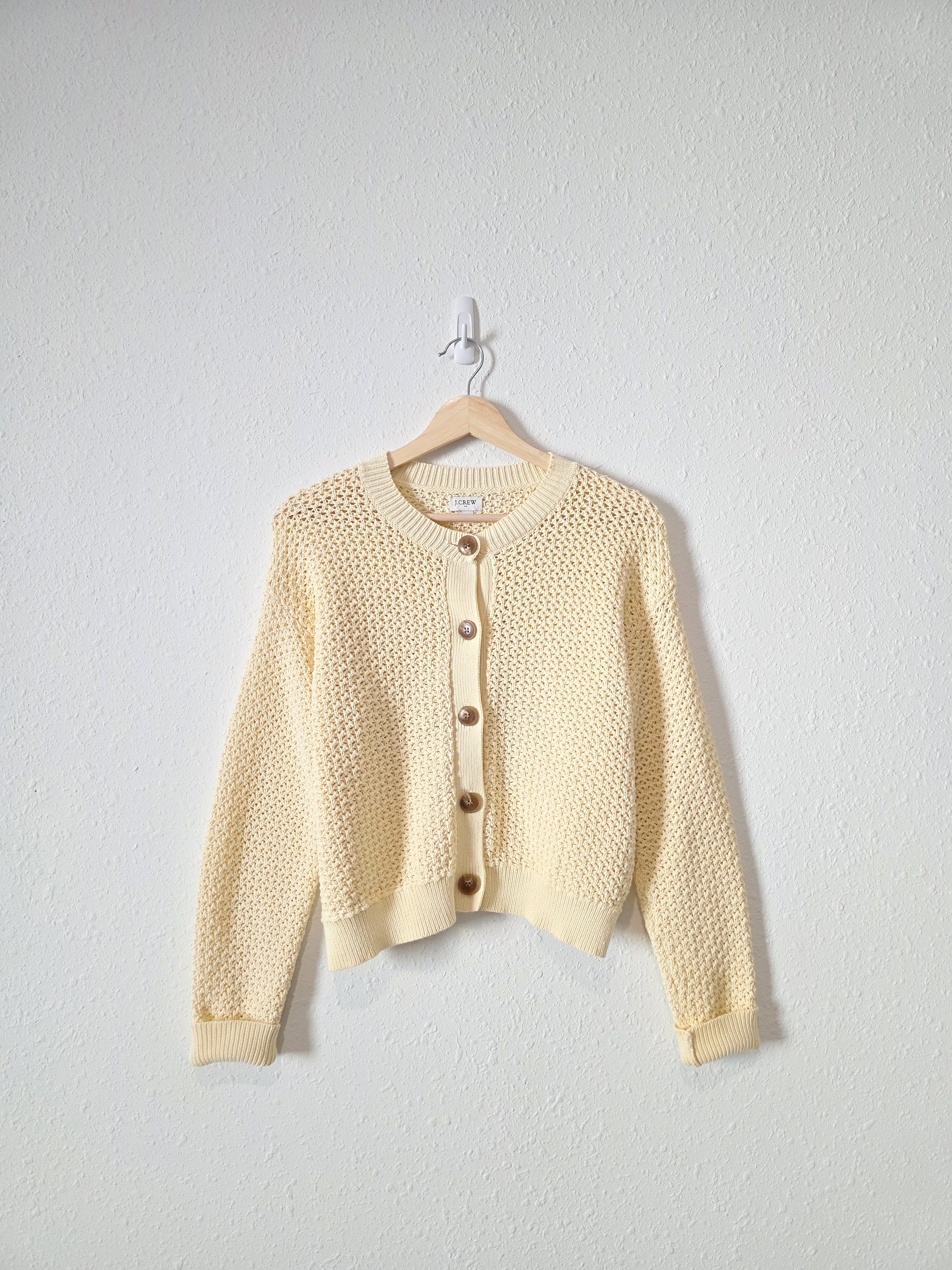 J.Crew Chunky Cardigan Sweater (L)