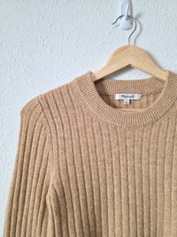 Madewell Ribbed Crewneck Sweater (S)
