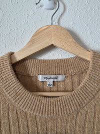 Madewell Ribbed Crewneck Sweater (S)