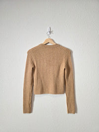 Madewell Ribbed Crewneck Sweater (S)