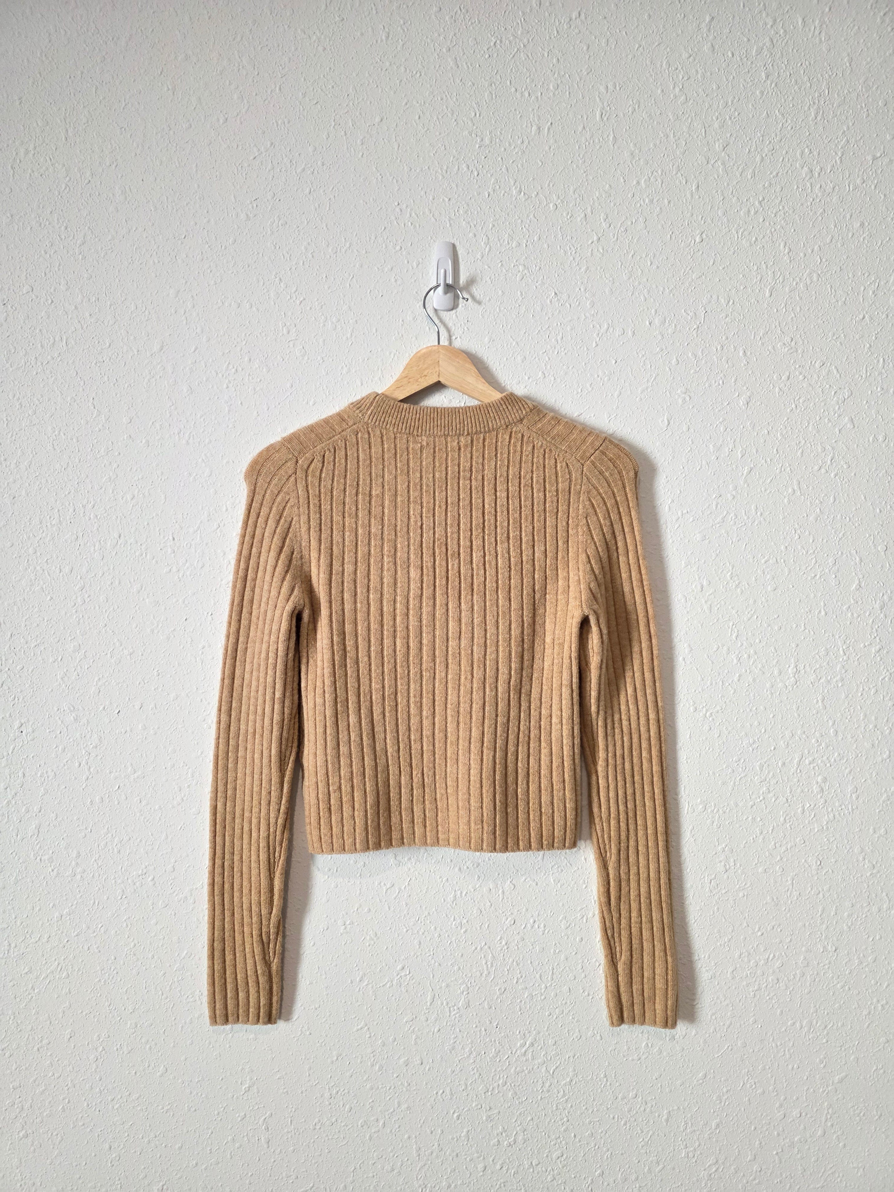 Madewell Ribbed Crewneck Sweater (S)