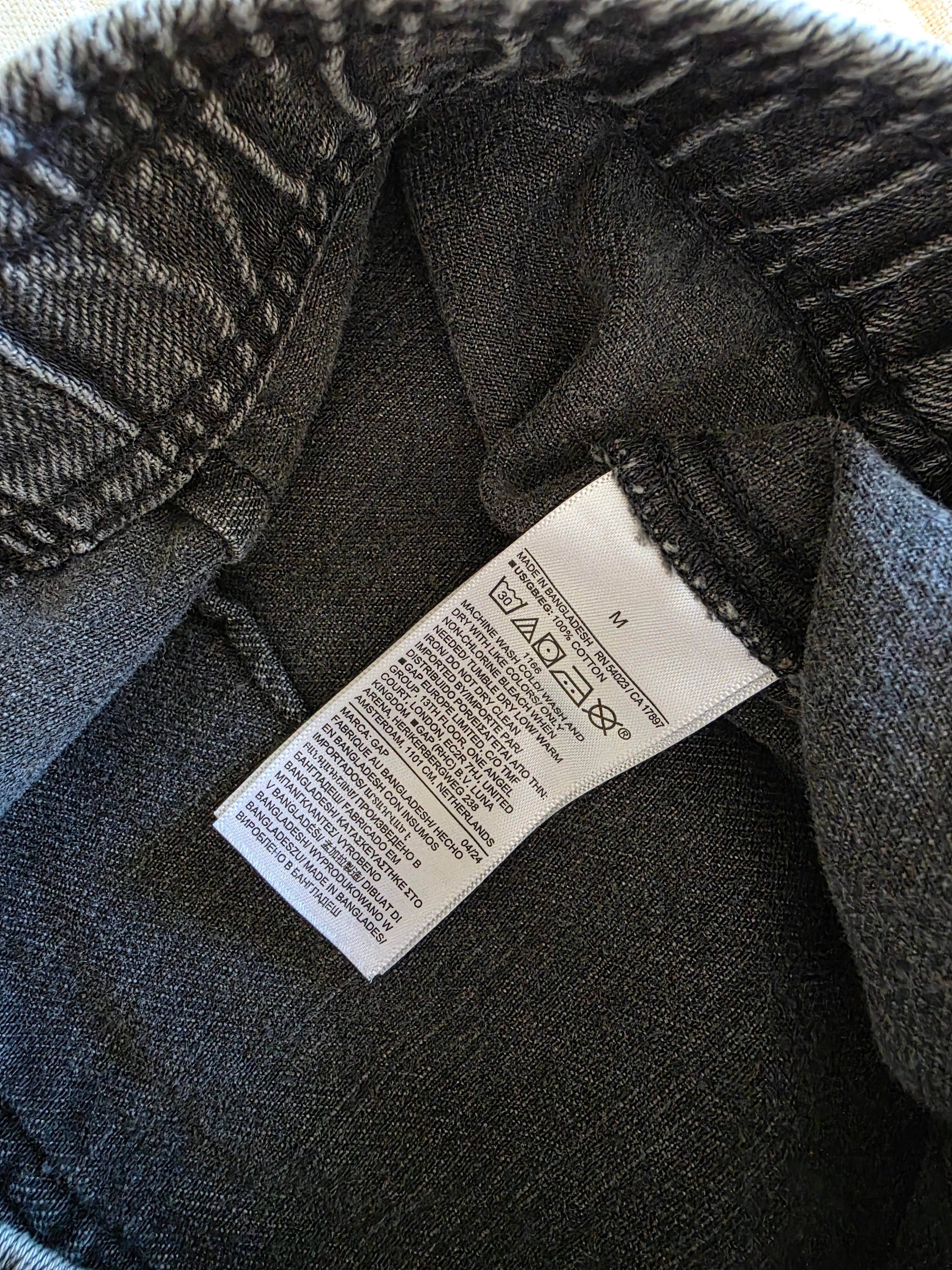 Gap Wide Leg Cargo Jeans (M)