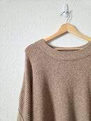 Aerie Oversized Waffle Sweater (XL)