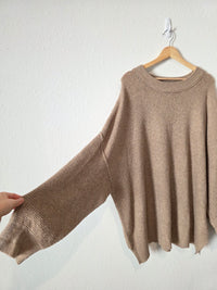 Aerie Oversized Waffle Sweater (XL)