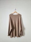 Aerie Oversized Waffle Sweater (XL)